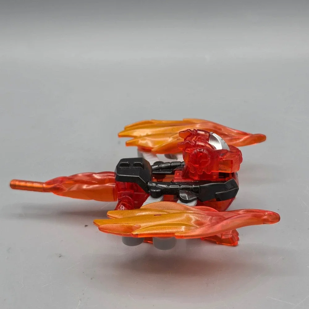 Tomy Beast Saga BS-41 Fire Phoenix Translucent Red Dragon Figure Toy